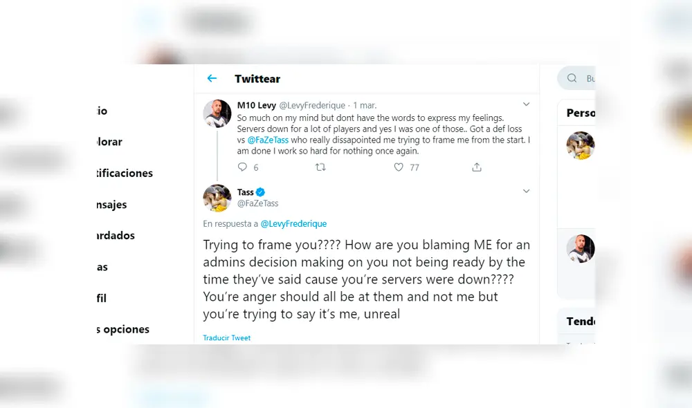 No solo fueron ellos. Otro jugador se vio afectado y terminó siendo eliminado por la presunta caída de servidores, y hasta llegó a culpar a otro jugador. No solo fueron ellos. Otro jugador se vio afectado y terminó siendo eliminado por la presunta caída de servidores, y hasta llegó a culpar a otro jugador.