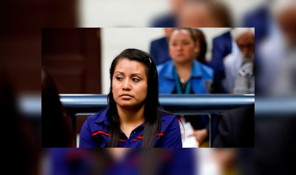 Evelyn Hernández fue condenada por homicidio en 2016. Crédito: Reuters Evelyn Hernández fue condenada por homicidio en 2016. Crédito: Reuters