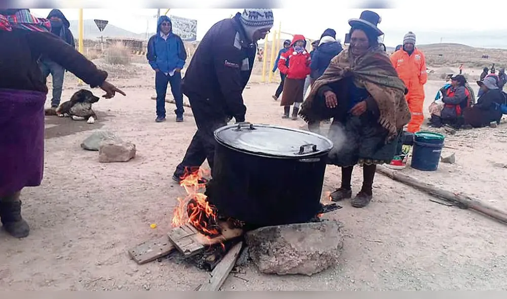 Protestas contra Antapaccay. Protestas contra Antapaccay.