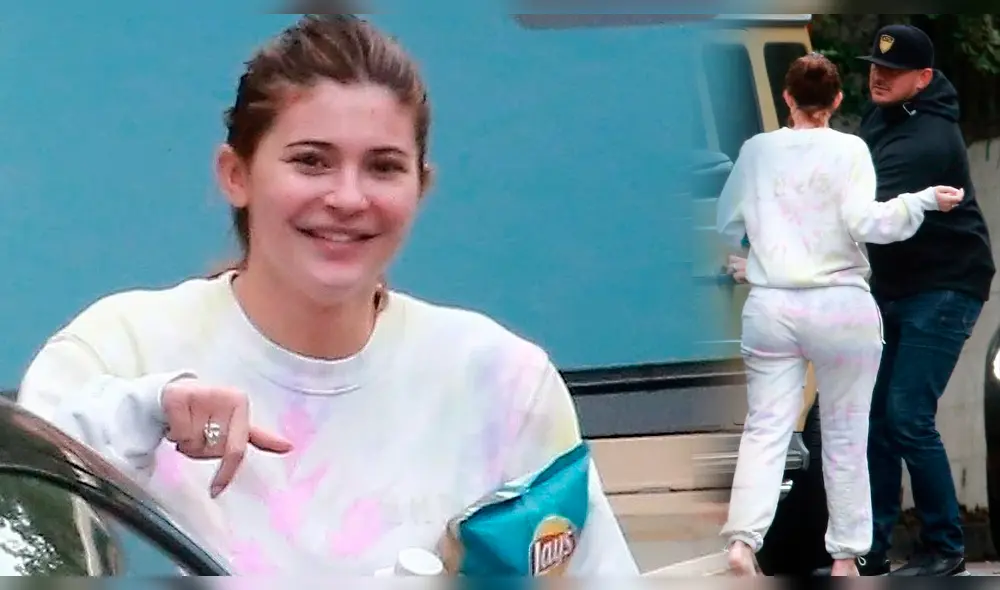 Kylie Jenner es captada violando la cuarentena y luciendo un look irreconocible