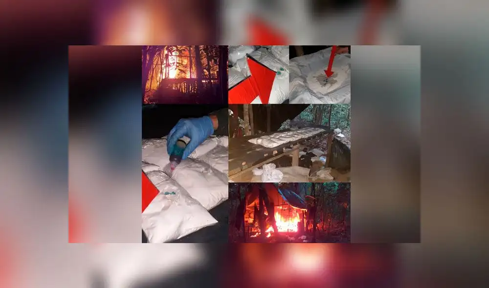 Los laboratorios fueron desarticulados en una zona ubicada en la frontera entre Colombia y Venezuela. Foto: Twitter