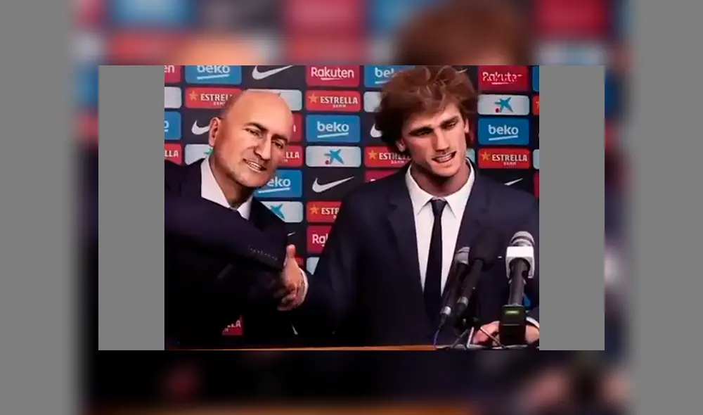 La disputa entre el Atlético de Madrid y el FC Barcelona parecía resuelta para desarrolladores de conocido videojuego. Griezmann ya viste la blaugrana en clip oficial.