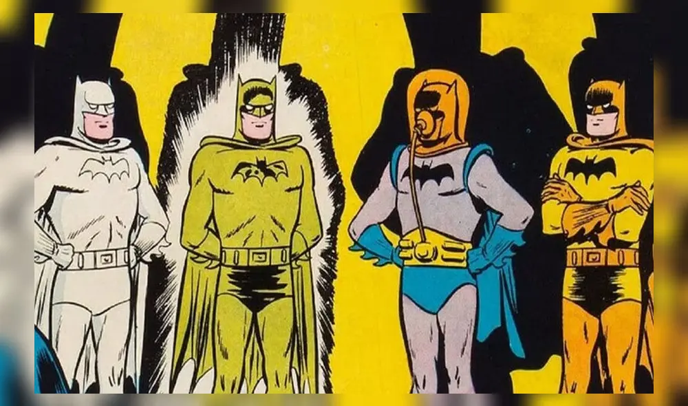 Batman ha usado distintos trajes en su historia y no necesariamente fueron buenos diseños.