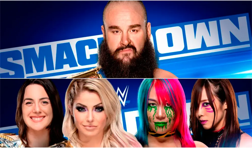 Sigue aquí EN VIVO ONLINE el primer SmackDown Live tras WrestleMania 36. | Foto: WWE