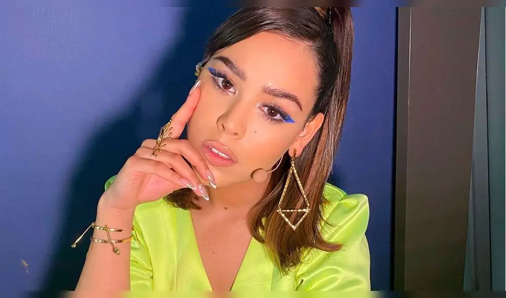 Danna Paola expresa que no se puede quedar callada cuando alguien la ataca. Foto: Instagram