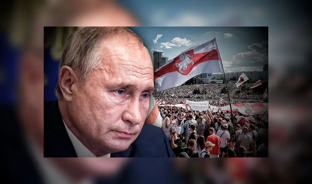 Vladimir Putin es actor principal de la crisis que se vive en Bielorrusia, de acuerdo a especialistas en relaciones exteriores. Diseño: La República