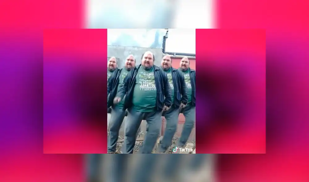 Desliza las imágenes para ver los increíbles pasos que ejecutó este hombre al ritmo de uno los más recordados hits de NSYNC. Foto: The Big Kabu/TikTok