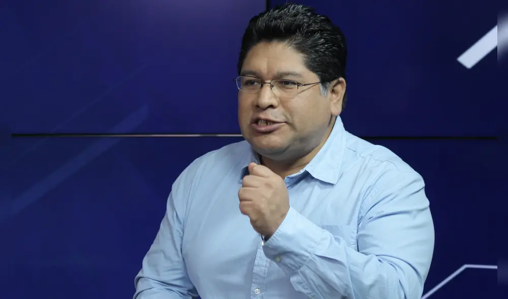 Rennán Espinoza, virtual parlamentario de Somos Perú. Foto: La República. Rennán Espinoza, virtual parlamentario de Somos Perú. Foto: La República.