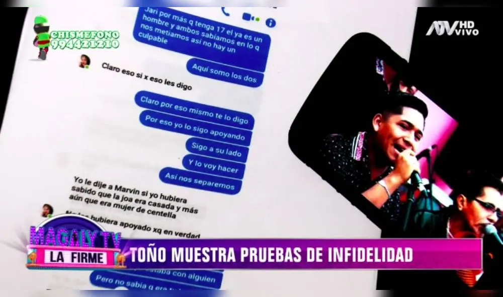 Además también indicó que los familiares y amigos de su aún esposa tenían conocimiento de la mencionada infidelidad. (Foto: Captura ATV)