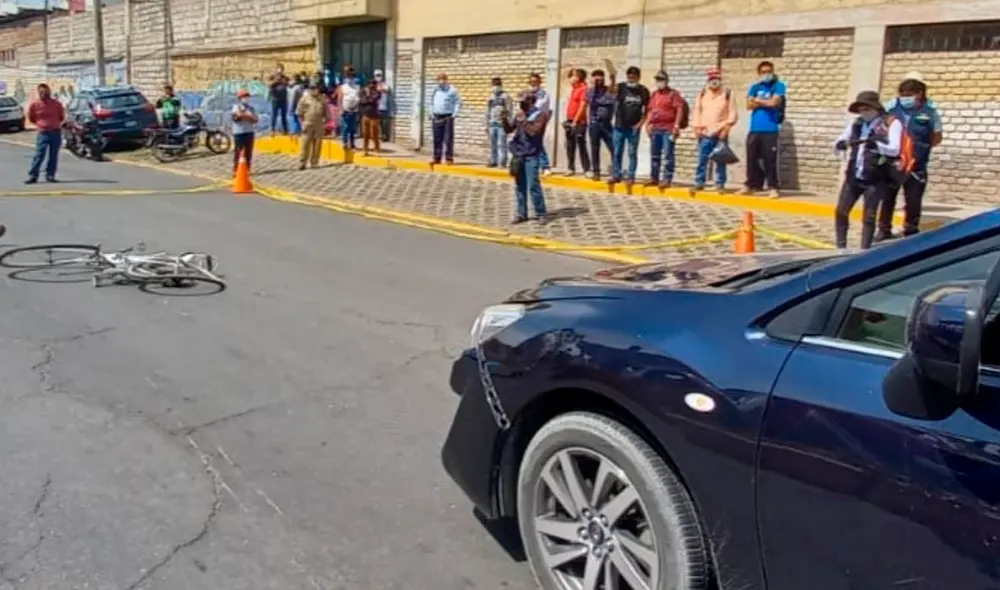 Familiares señalan que víctima se iba a reunir con su hijo para comprar pintura. Foto: MPA