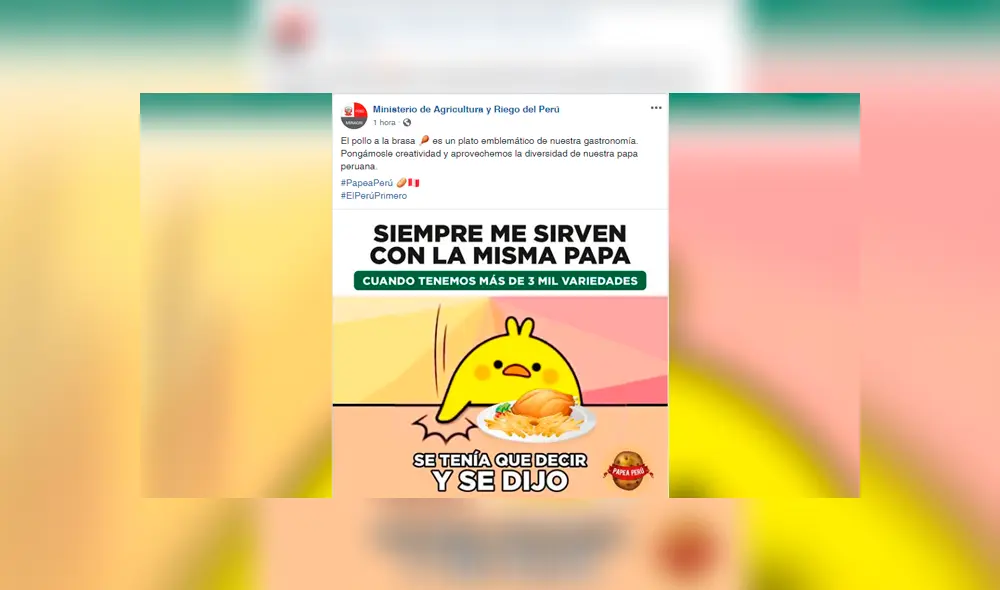 Facebook viral: Entidades del Estado aprovechan meme del pollito para crear reflexivos mensajes [FOTOS]