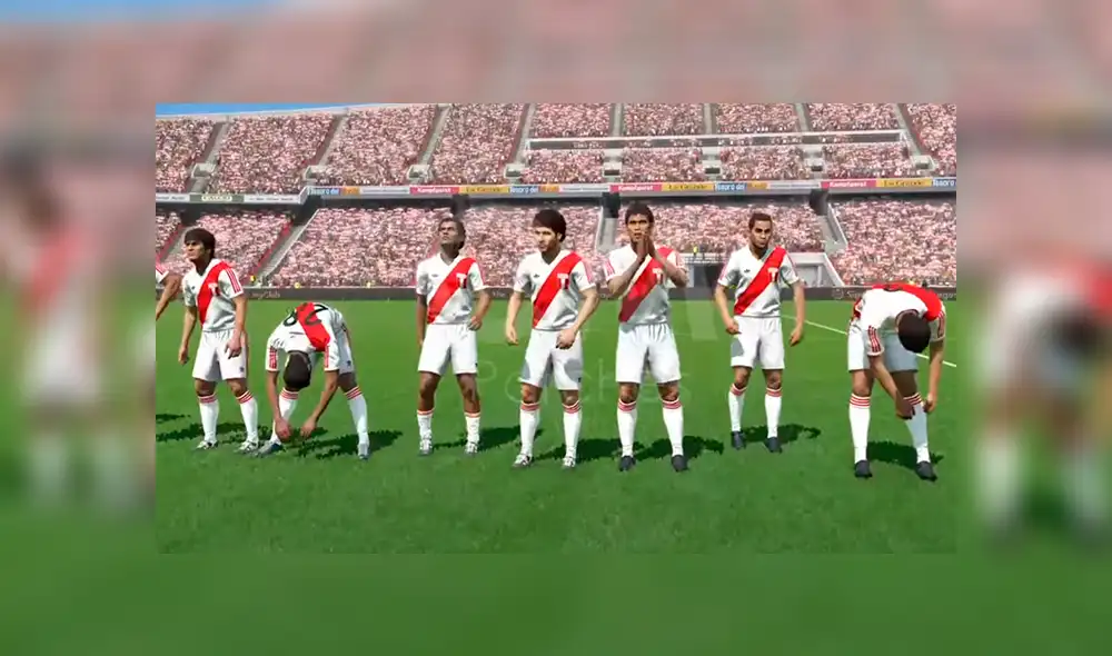 Las leyendas de la seleeción peruana son llevadas a PES 2019 gracias a un parche.