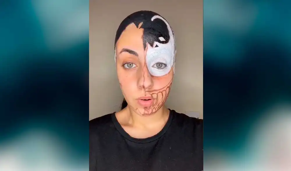 Desliza las imágenes para ver la increíble transformación que tuvo esta joven artista con ayuda del maquillaje. Foto: Captura de TikTok/stephani.p Desliza las imágenes para ver la increíble transformación que tuvo esta joven artista con ayuda del maquillaje. Foto: Captura de TikTok/stephani.p