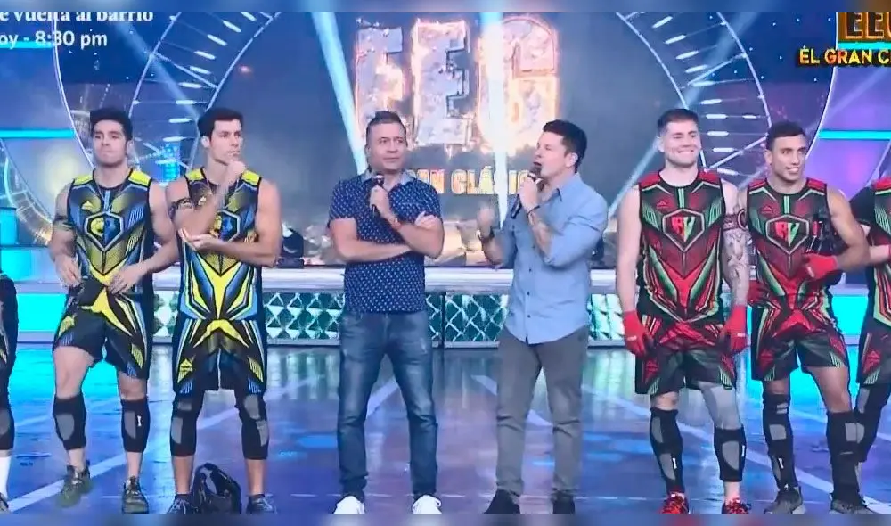 Mario Hart y Mathías Brivio en "Esto es Guerra". Mario Hart y Mathías Brivio en "Esto es Guerra".