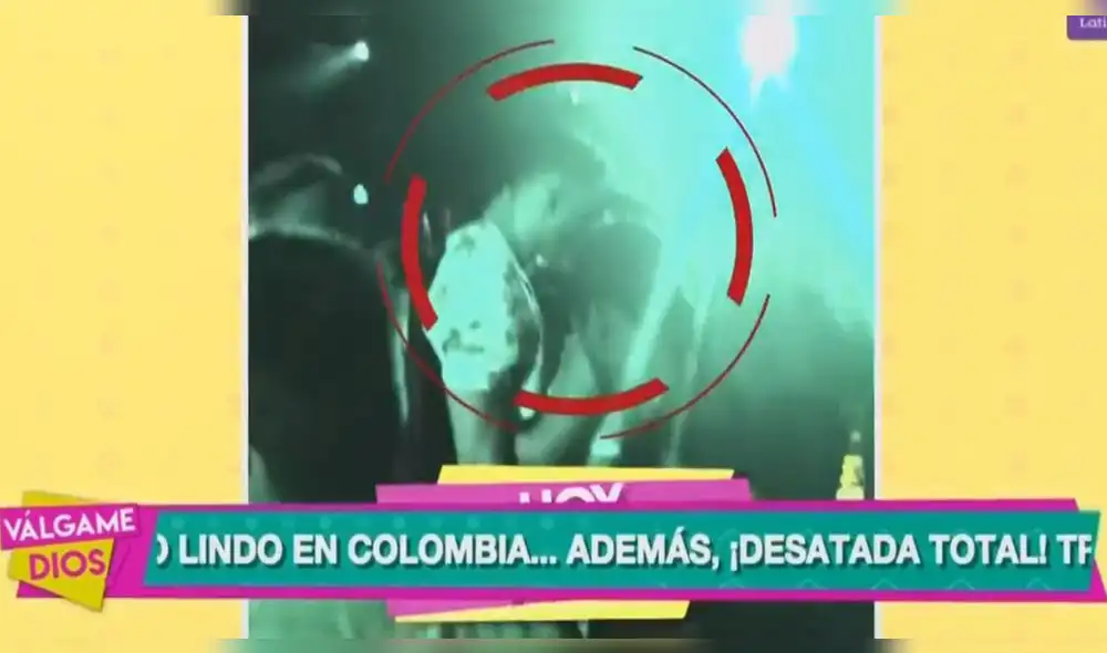 Fabio Agostini olvida a Mayra Goñi y besa apasionadamente a otra mujer