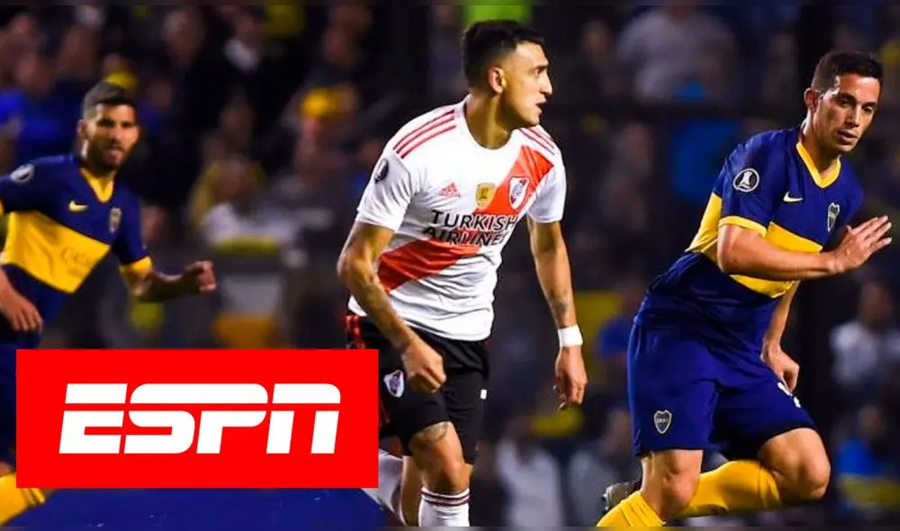 Boca Juniors vs. River Plate contará con transmisión de Espn. Foto: EFE