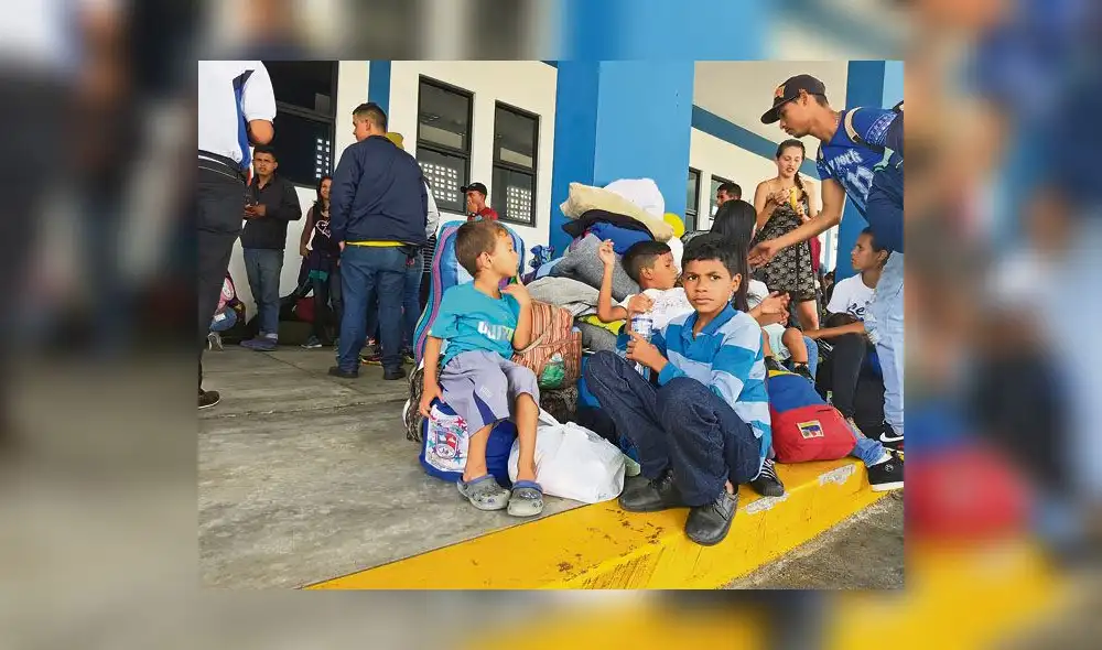 Ministerio de la Mujer traslada a Lima a ocho menores venezolanos