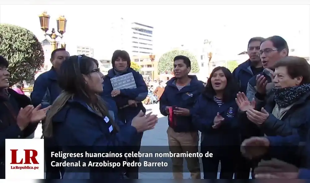 Así vivió Huancayo el nombramiento como cardenal de Pedro Barreto [VIDEO]
