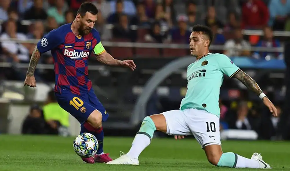 Lautaro Martínez es pretendido por el Barcelona para conformar una dupla con su compatriota Lionel Messi. Foto: Barcelona.