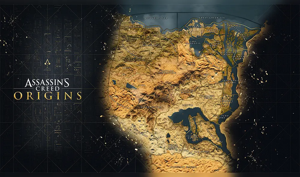 Assassin’s Creed: Todos los mapas comparados en tamaño [FOTOS]