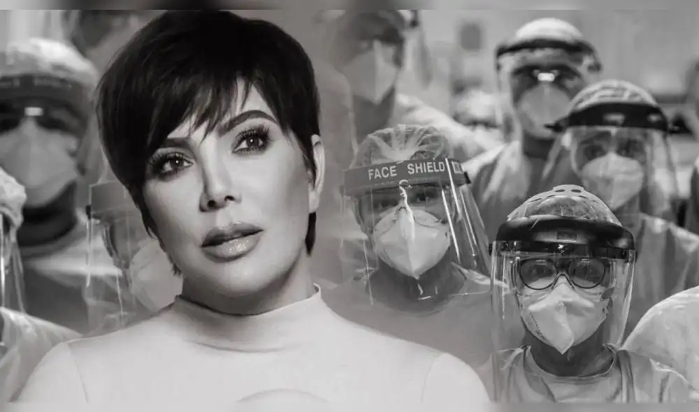 La empresaria mostró su agradecimiento a los trabajadores médicos enviando un gran lote de agua. (Foto: Composición)