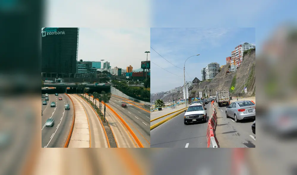 Reabren Costa Verde y Vía Expresa. Foto: Composición / La República. Reabren Costa Verde y Vía Expresa. Foto: Composición / La República.