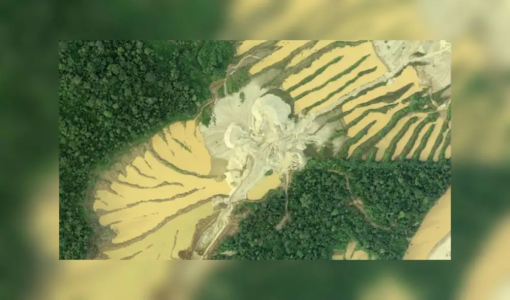 Terribles imágenes que la FAP captó en zonas donde opera la minería ilegal[FOTOS] 