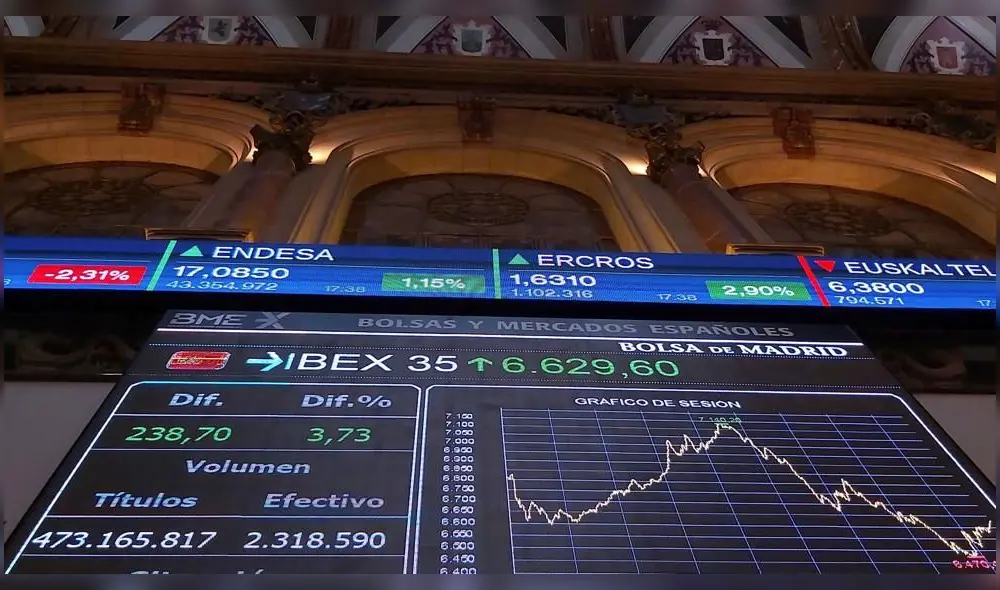 El Ibex 35 ha cerrado de manera positiva la jornada. (Foto: La Vanguardia)