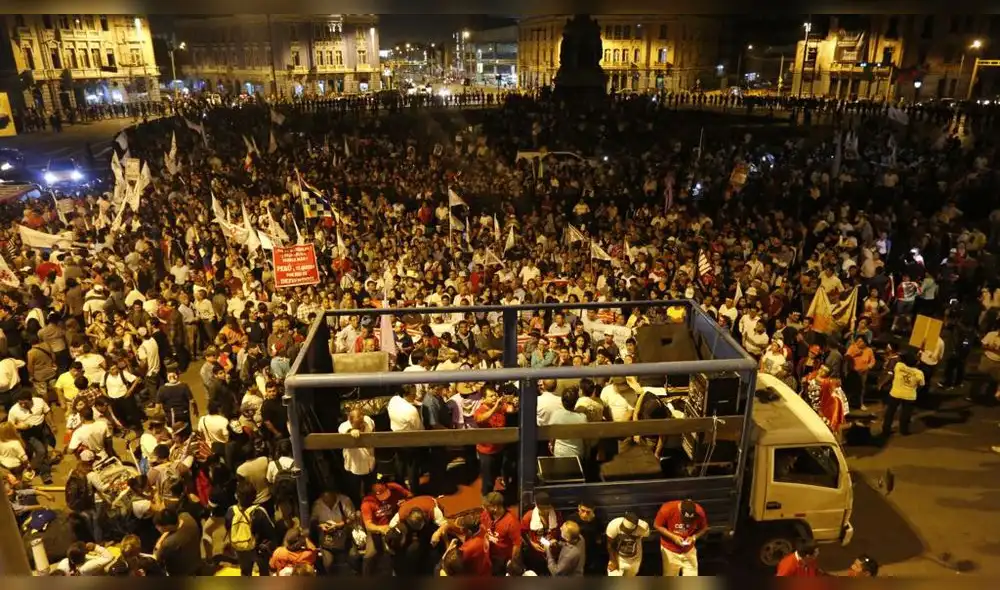 Alberto Fujimori: cuarta marcha contra el indulto movilizó a miles de ciudadanos [VIDEO]