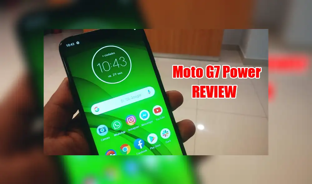 Moto G7 Power review: lo bueno y lo malo del smartphone con batería de 5000 mAh [VIDEO]