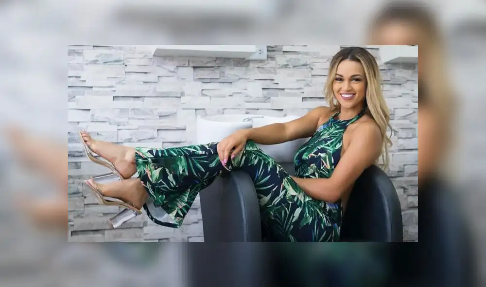 Angie Arizaga mostró cómo quedó su cuerpo tras exponerse al sol [VIDEO]