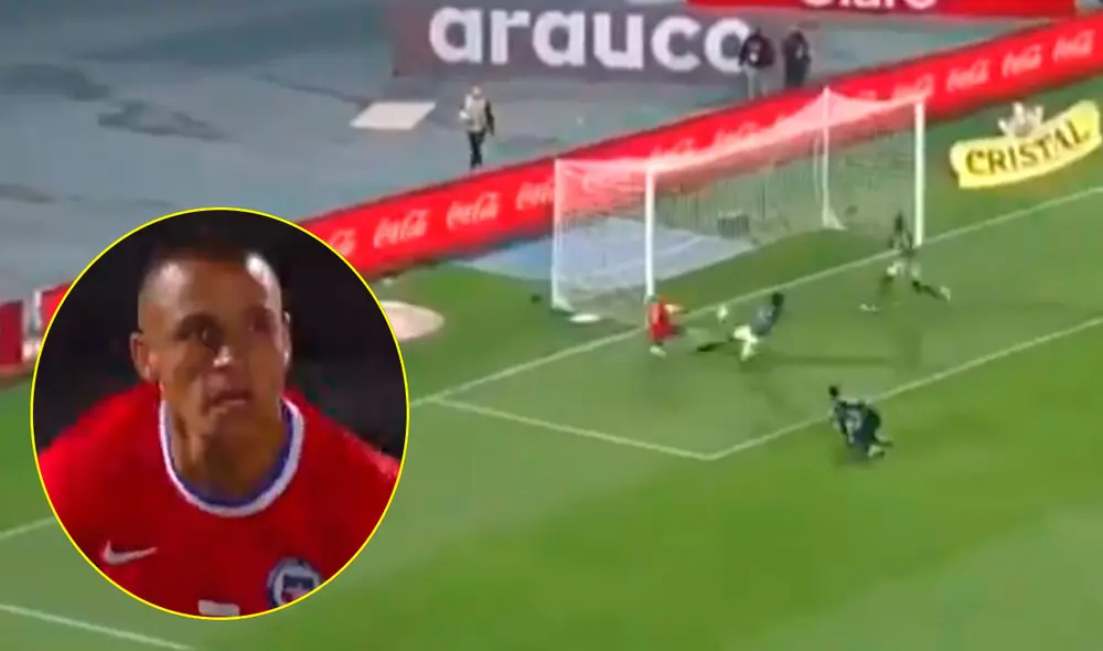Alexis Sánchez anotó el segundo gol de Chile contra Colombia por la fecha 2 de las Eliminatorias Qatar 2022. Foto: Captura de CDF Alexis Sánchez anotó el segundo gol de Chile contra Colombia por la fecha 2 de las Eliminatorias Qatar 2022. Foto: Captura de CDF