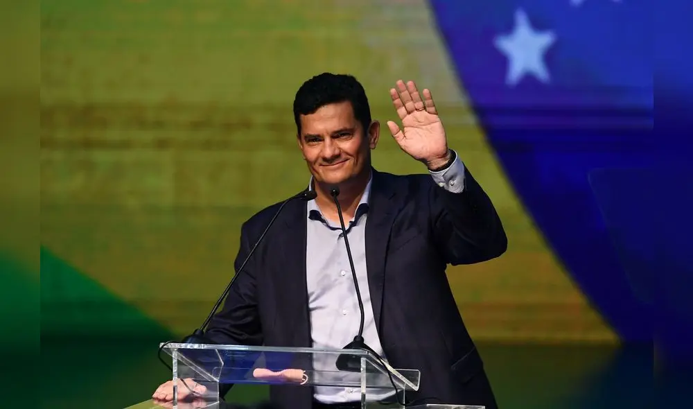 El exjuez fue mundialmente conocido por liderar la exitosa operación que encarceló a importantes políticos de Brasil. Foto: AFP El exjuez fue mundialmente conocido por liderar la exitosa operación que encarceló a importantes políticos de Brasil. Foto: AFP