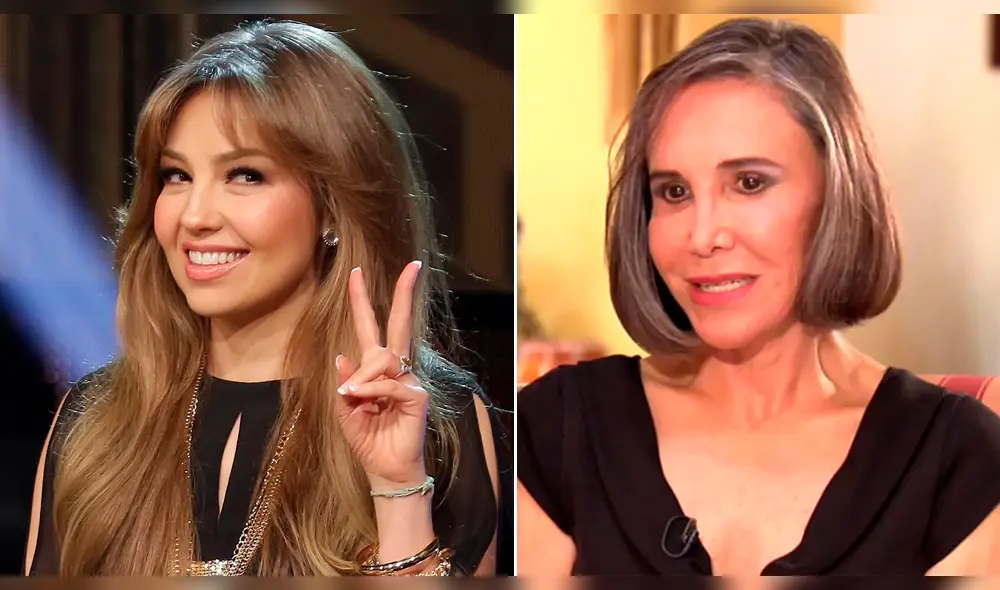 Thalía enoja a Florinda Meza por acercamiento con la Chilindrina [VIDEO]