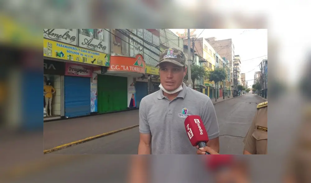 El alcalde George Forsyth acompaña a la PNP en la supervisión de Gamarra. El alcalde George Forsyth acompaña a la PNP en la supervisión de Gamarra.