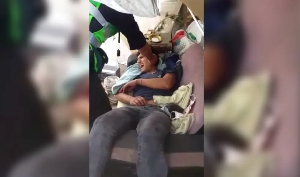 Hampón se escondió en un descampado frente a un cementerio. Foto: Municipalidad de Surco Hampón se escondió en un descampado frente a un cementerio. Foto: Municipalidad de Surco