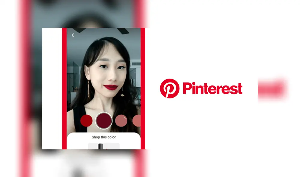 ¿Quieres saber cómo te quedará ese maquillaje antes de ir a comprarlo? La nueva función de Pinterest te permitirá hacerlo.