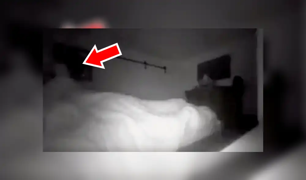 YouTube viral: sombra 'espectral' es registrada por cámara de seguridad en habitación de anciano [VIDEO]