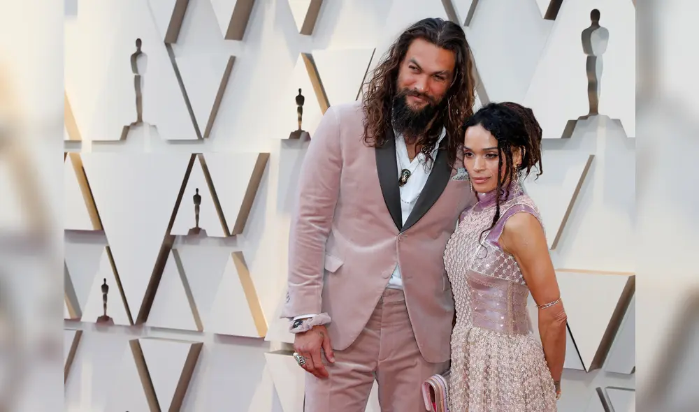Jason Momoa y Lisa Bonet. (Foto: Etienne Laurent)