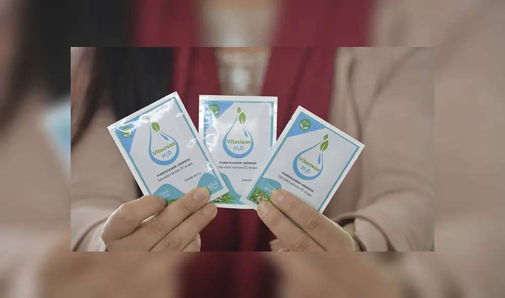 El producto en polvo es denominado Vitaclean H2O. El producto en polvo es denominado Vitaclean H2O.