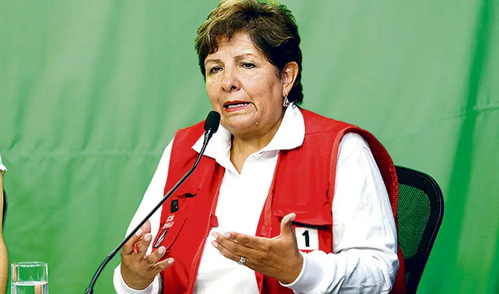 Rosario Paredes de Acción Popular votó en contra de la eliminación de la inmunidad parlamentaria. Foto: difusión