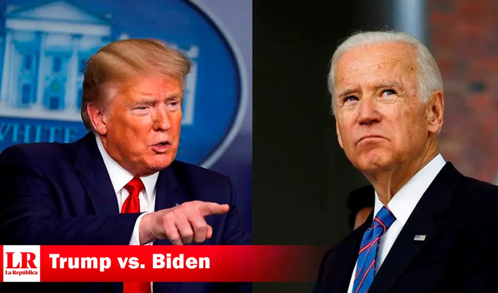 Trump se mantiene abajo en las encuestas, aunque ha reducido la ventaja de Biden en estados clave de cara a los comicios del 3 de noviembre. Foto: EFE