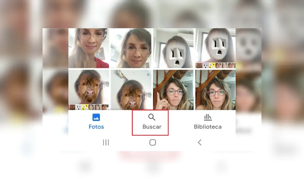 Se trata de Google Fotos, que ahora muestra un mapa geolocalizado. Imagen: Infobae.