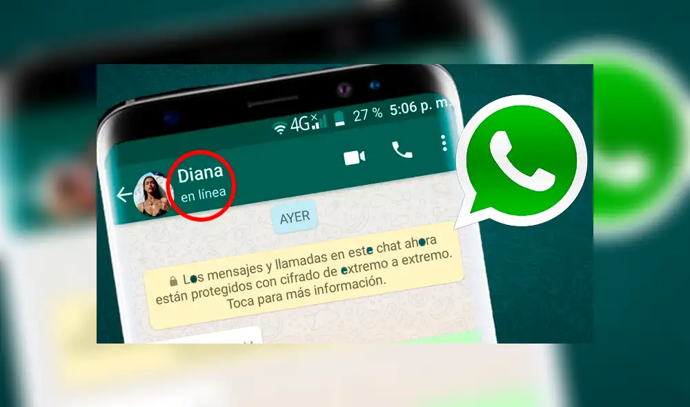 Vía WhatsApp: Usa este truco y así podrás evitar que sepan cuando estás 'en línea' [VIDEO]