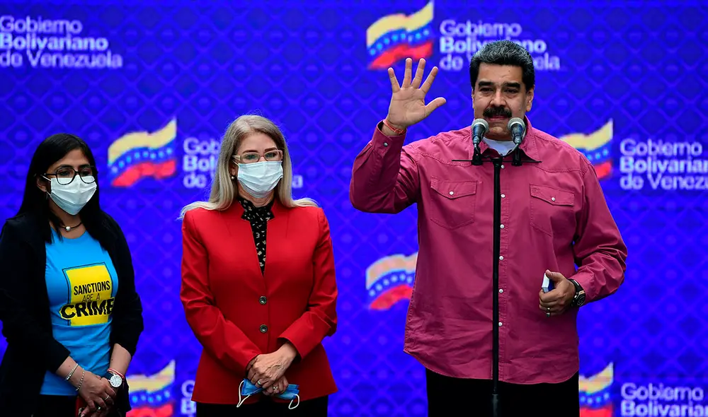 Nicolás Maduro pidió a Joe Biden quitar las sanciones de EE. UU. sobre Venezuela. Foto: AFP Nicolás Maduro pidió a Joe Biden quitar las sanciones de EE. UU. sobre Venezuela. Foto: AFP