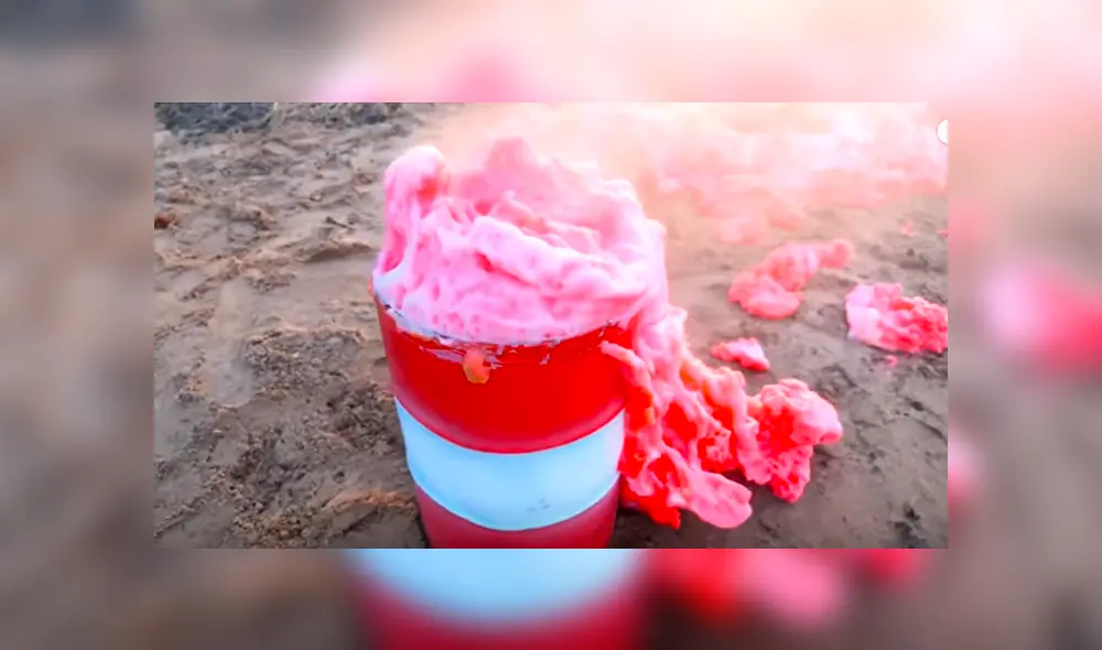 Desliza hacia la izquierda para ver el resultado del experimento que se viralizó en YouTube.