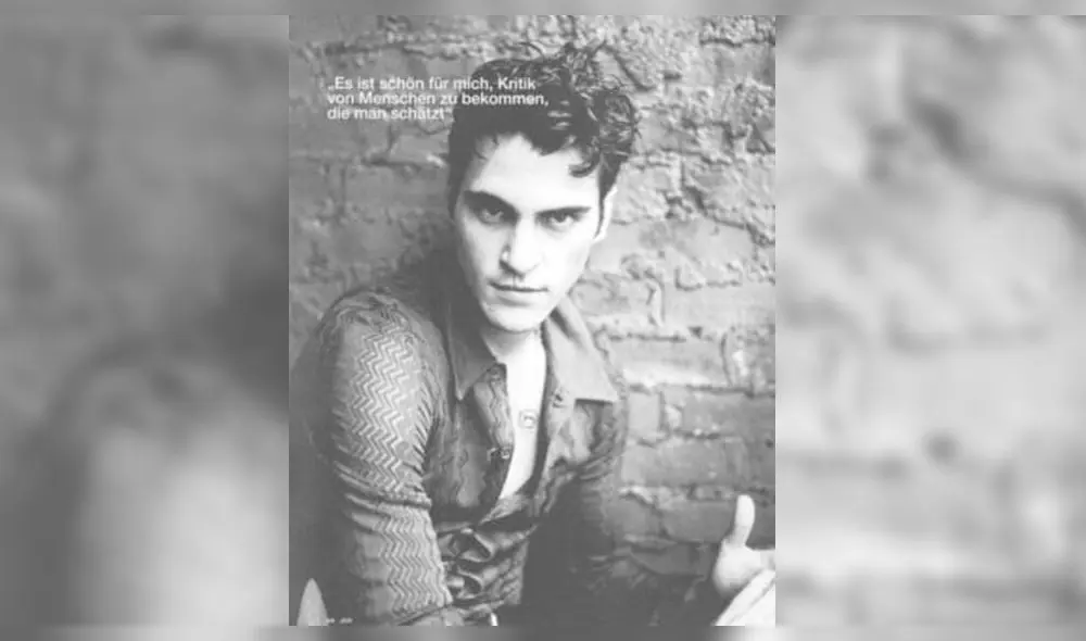 Antes y después de Joaquin Phoenix por su cumpleaños número 45 Antes y después de Joaquin Phoenix por su cumpleaños número 45