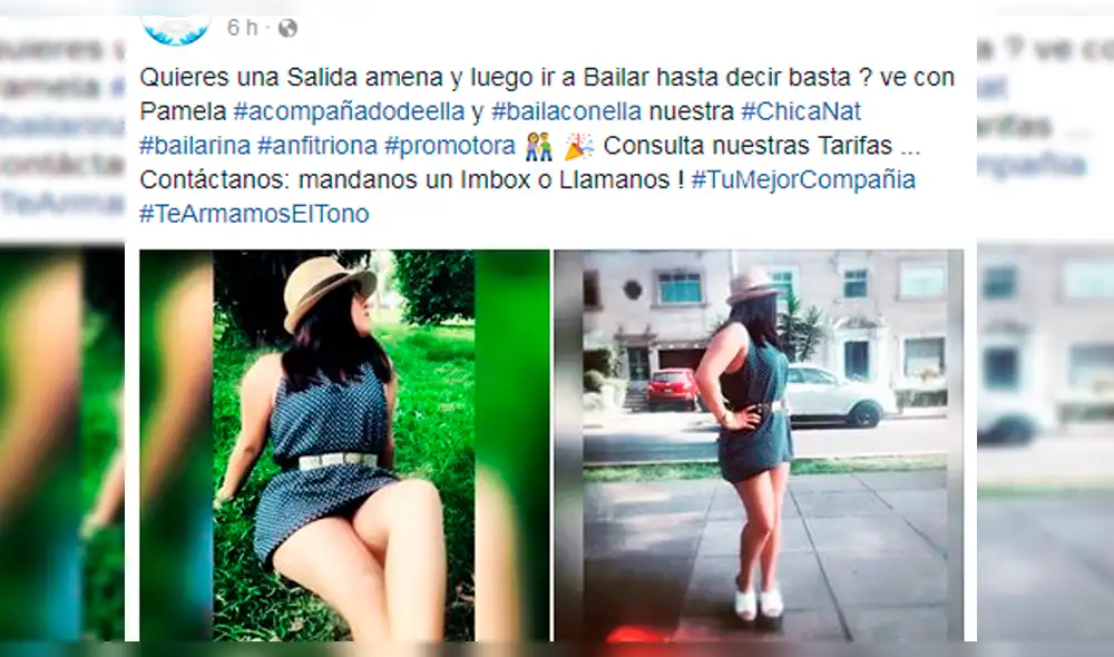 Facebook: Empresa ofrece chicos y chicas como acompañantes a fiestas [FOTOS]