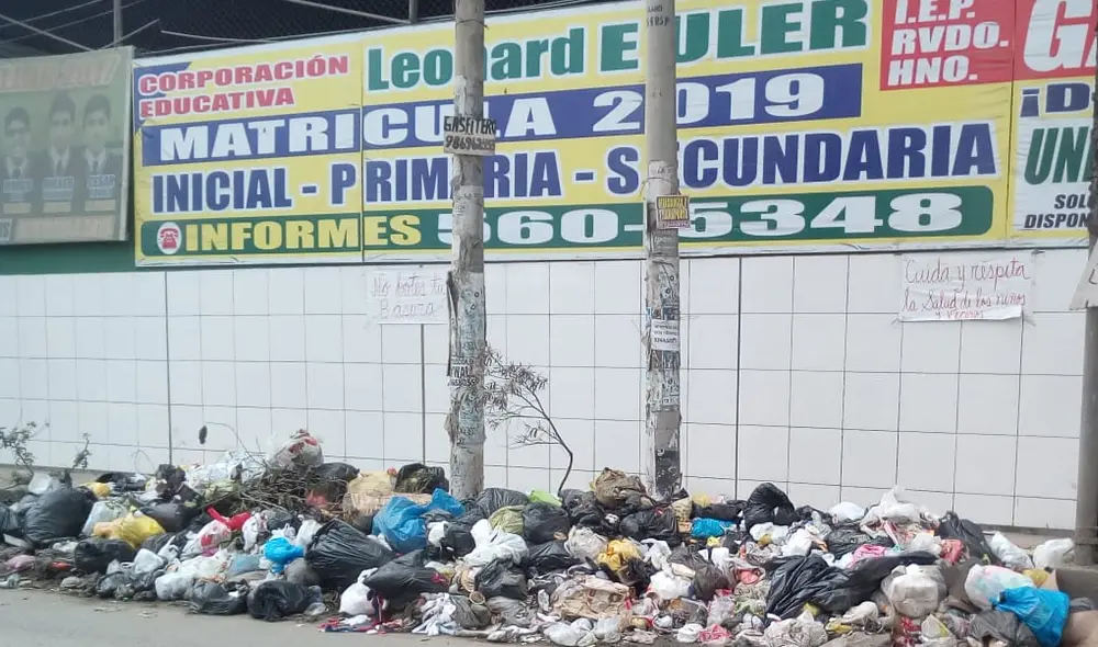 Denuncia. Basura emana olores fétidos.