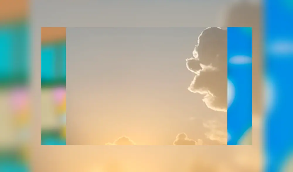 Desliza para ver la foto de esta nube que se volvió viral en Facebook. Foto: Captura. Desliza para ver la foto de esta nube que se volvió viral en Facebook. Foto: Captura.